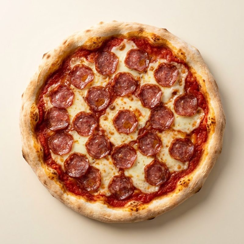 Salami Lover, Pizza Salami, doppelt belegt, Benno’s Pizza Seevetal