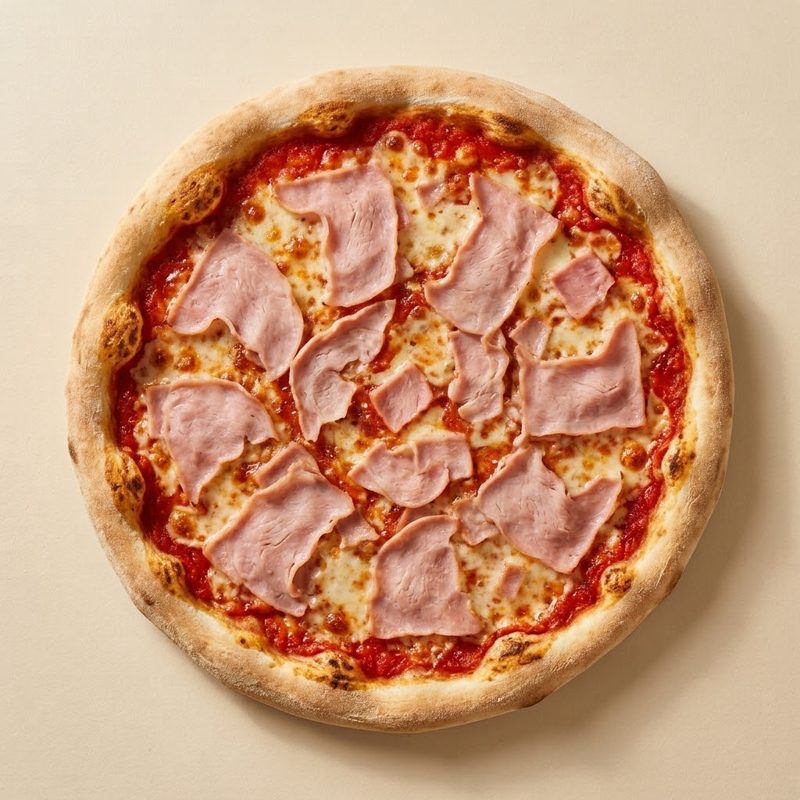 Pizza Prosciutto, Kochschinken, Benno’s Pizza Seevetal